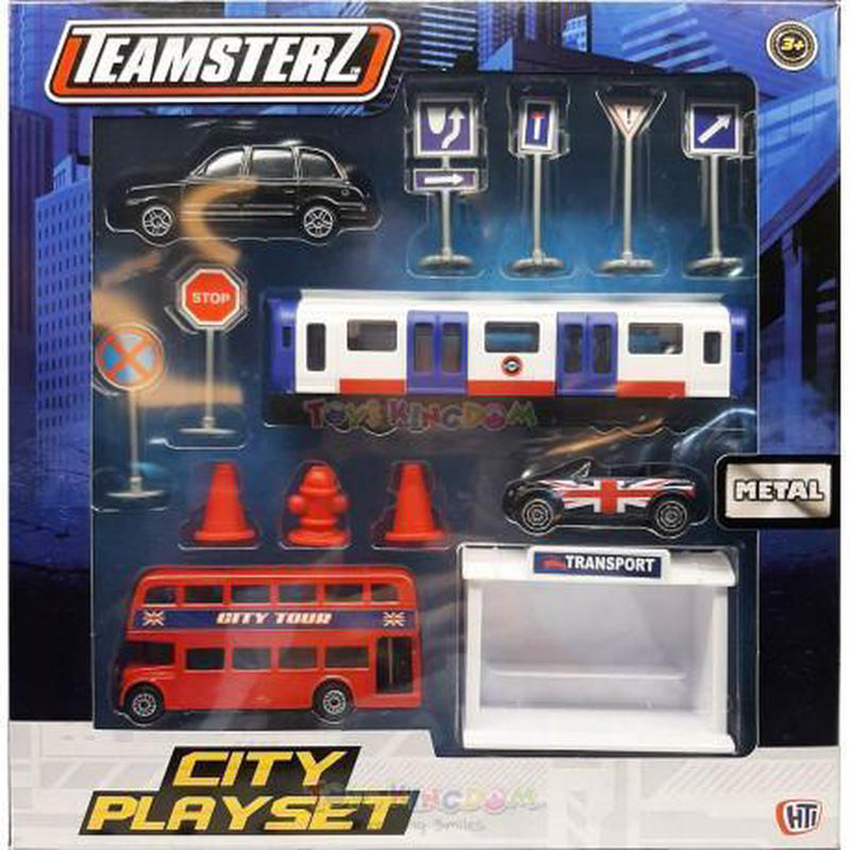 Teamsterz 3 Die-cast City Playset Cars